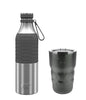 Beauty & The Beast Combo (Java Coffee Mug 360 ML Space Grey + Burell Classic Bottle 750 ML Space Grey)