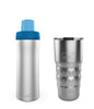 Chilled Hydration Combo (Java Coffee Mug 600 ML Steel + Minsk Insulated Bottle 550 ML - Steel)